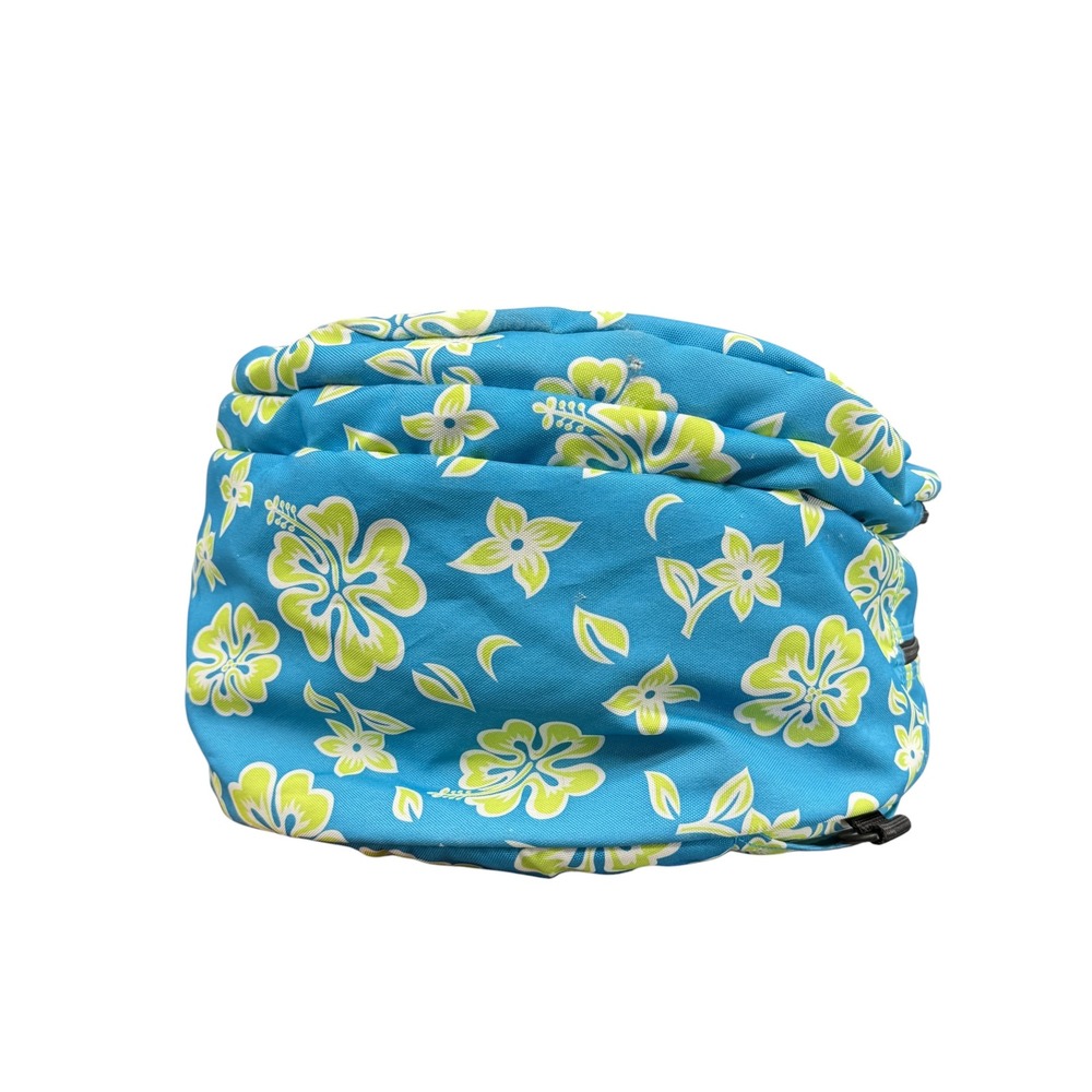 Wilson Tennis Sling Backpack Women Blue Floral Sporty School Hibiscus Pickleball - Picture 9 of 12